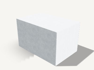 托盘盒锁插·171×111×101 3D 效果